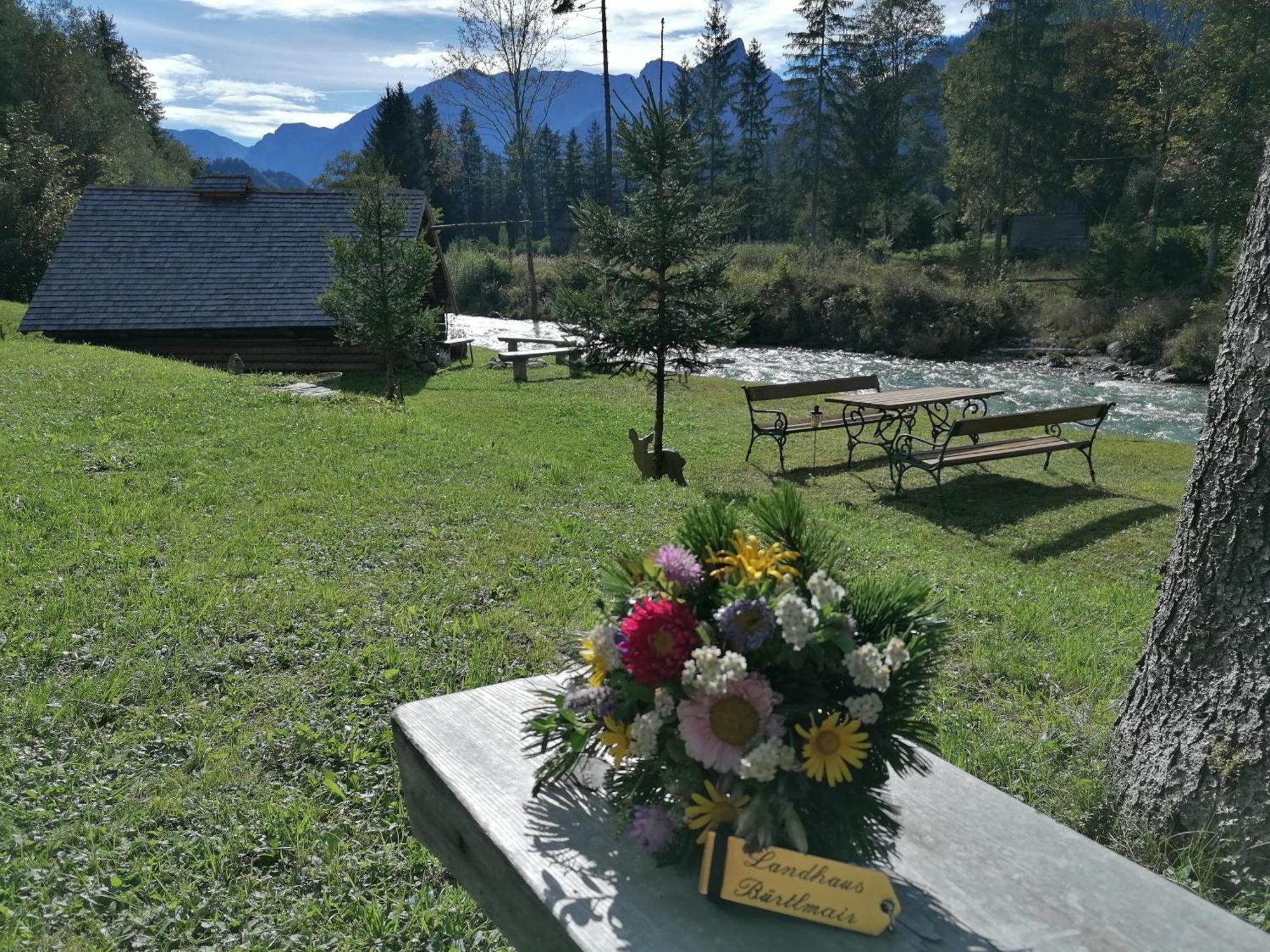 Hotel Garni Landhaus Buertlmair Hinterstoder Eksteriør billede